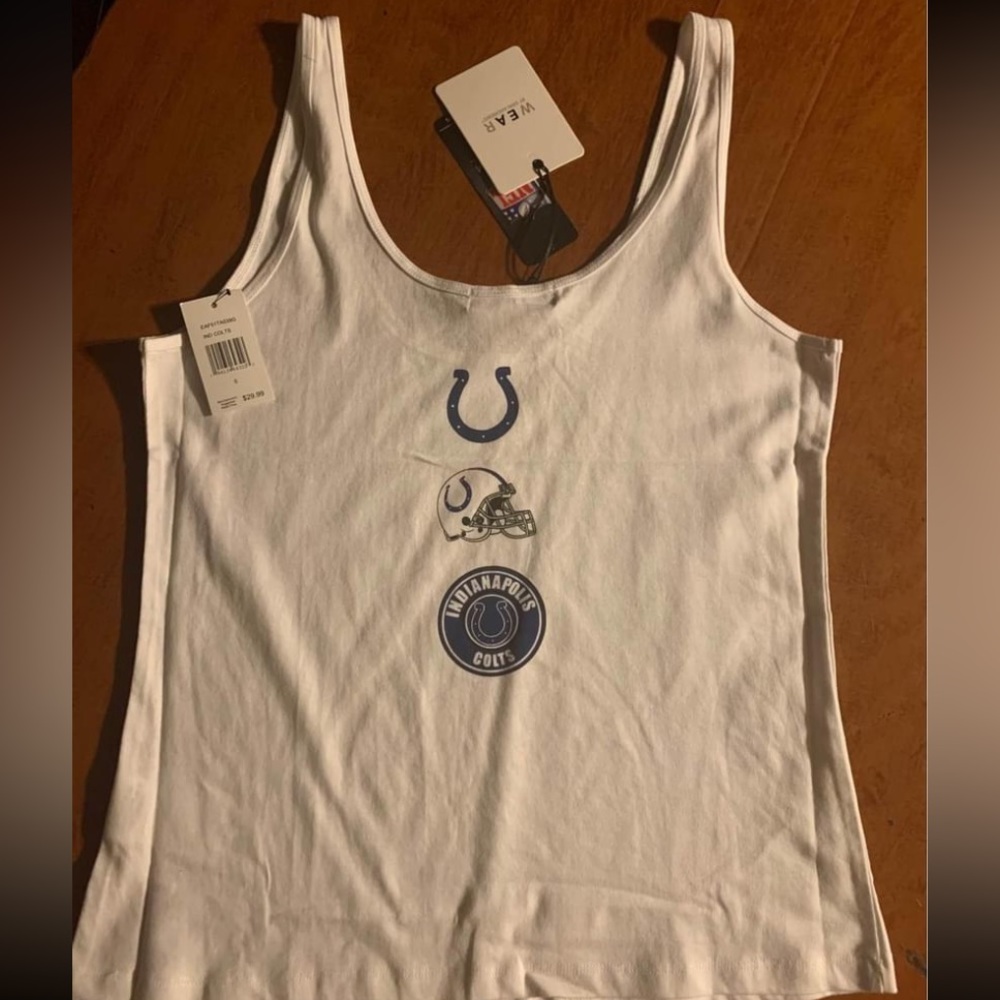 NWT NFL Indianapolis Colts women’s tank top size small